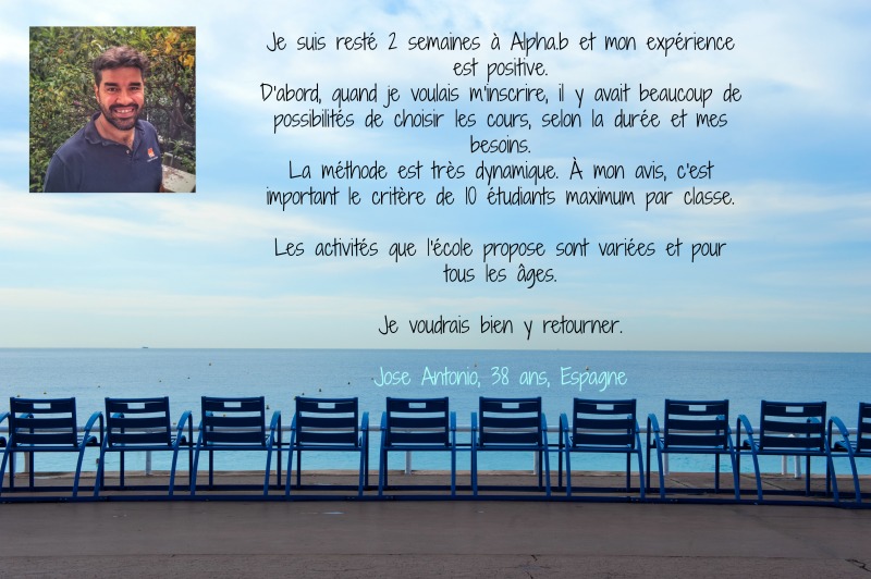 apprendre le français à nice