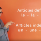 article definis indefinis