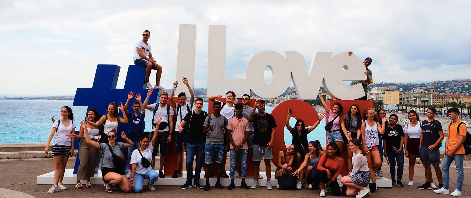 french student in nice