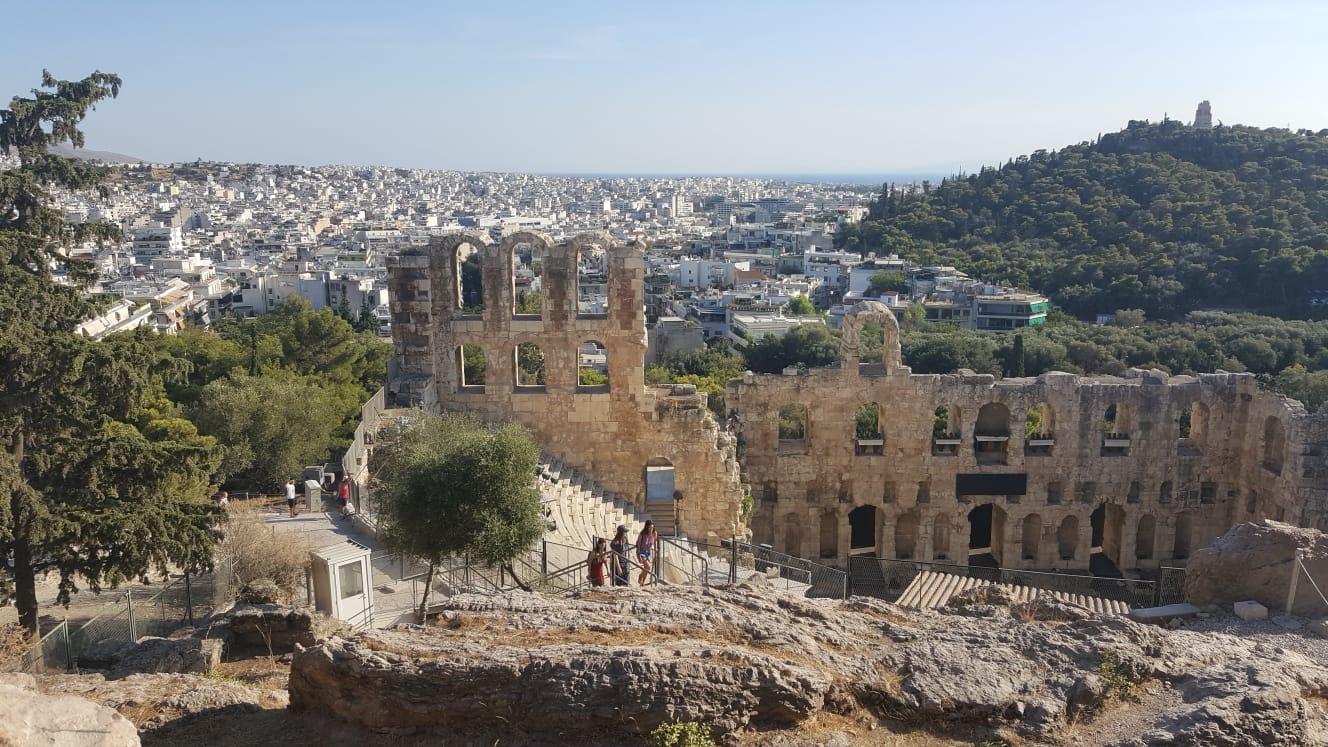 Français à athènes