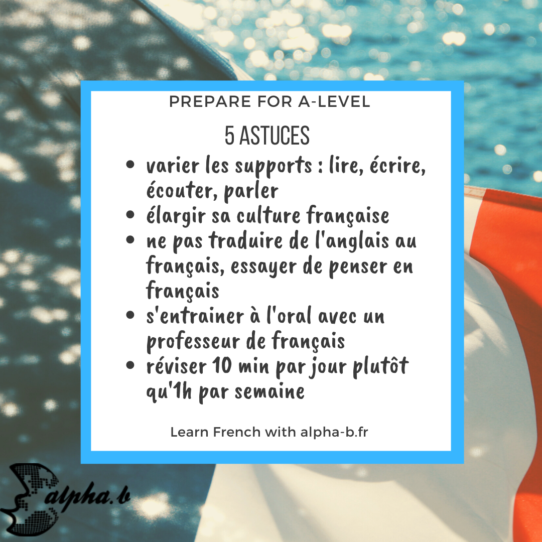 5 tips to ace your A level